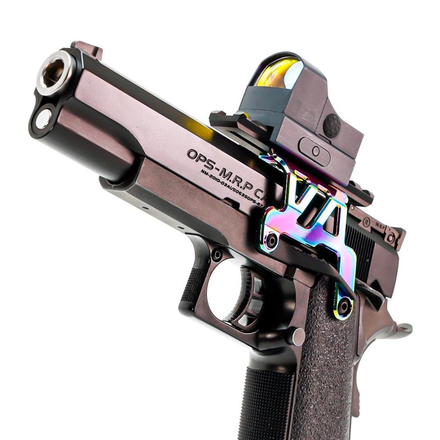 WEB限定 L.A.S. 東京マルイ ハイキャパ Hi-CAPA5.1／4.3 ハイキャパ アルミマウントベースNEO ヒートグラデーション｜l-direct｜08