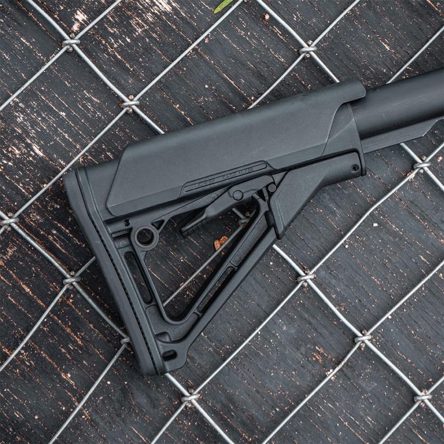 値下げ不可　実物　マグプル　CTRストック　実物チークライザー付き Yahoo!オークション - 実物 MAGPUL CTRストック チークライザー HOGUE