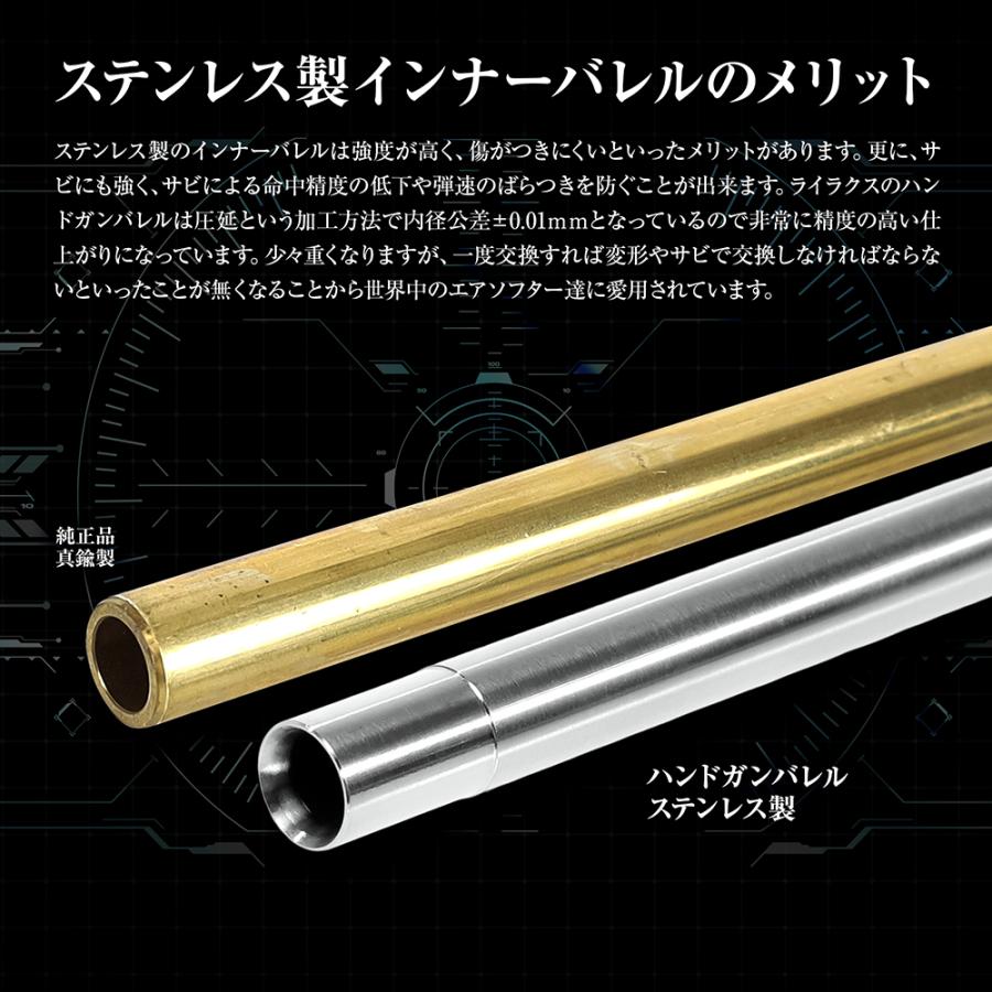 LayLax 東京マルイ P320 フルサイズ用 ハンドガンバレル 105.9mm(内径