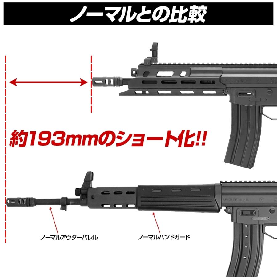 LayLax.com限定】東京マルイ 89式 M-LOK ハンドガードショート+