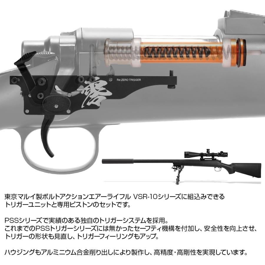 LayLax VSR-10用 Re:ゼロトリガー ハイプレッシャーピストンZERO LayLax VSR-10用 Re:ゼロトリガー ハイプレッシャーピストンZERO