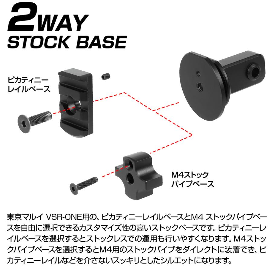 VSR-ONE用ストックグリップキット If-Product VSR-ONE用 木製グリップ
