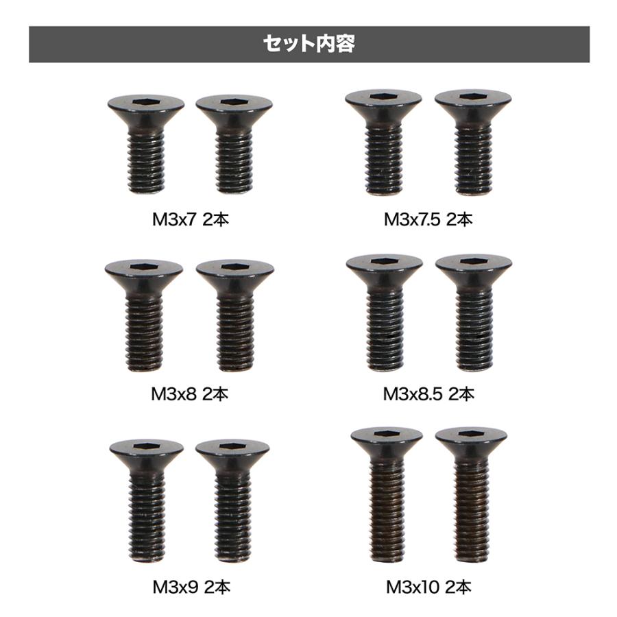 LayLax ダットサイト用M3皿ねじセット[Quintes sence] : LayLax