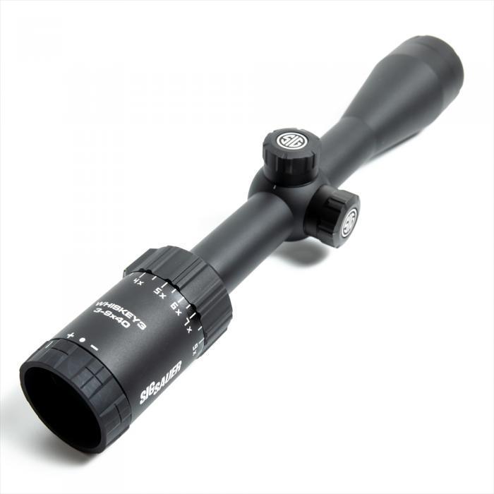 LayLax SIG SAUER WHISKEY3 ライフルスコープ (3-9X40MM) チューブ径