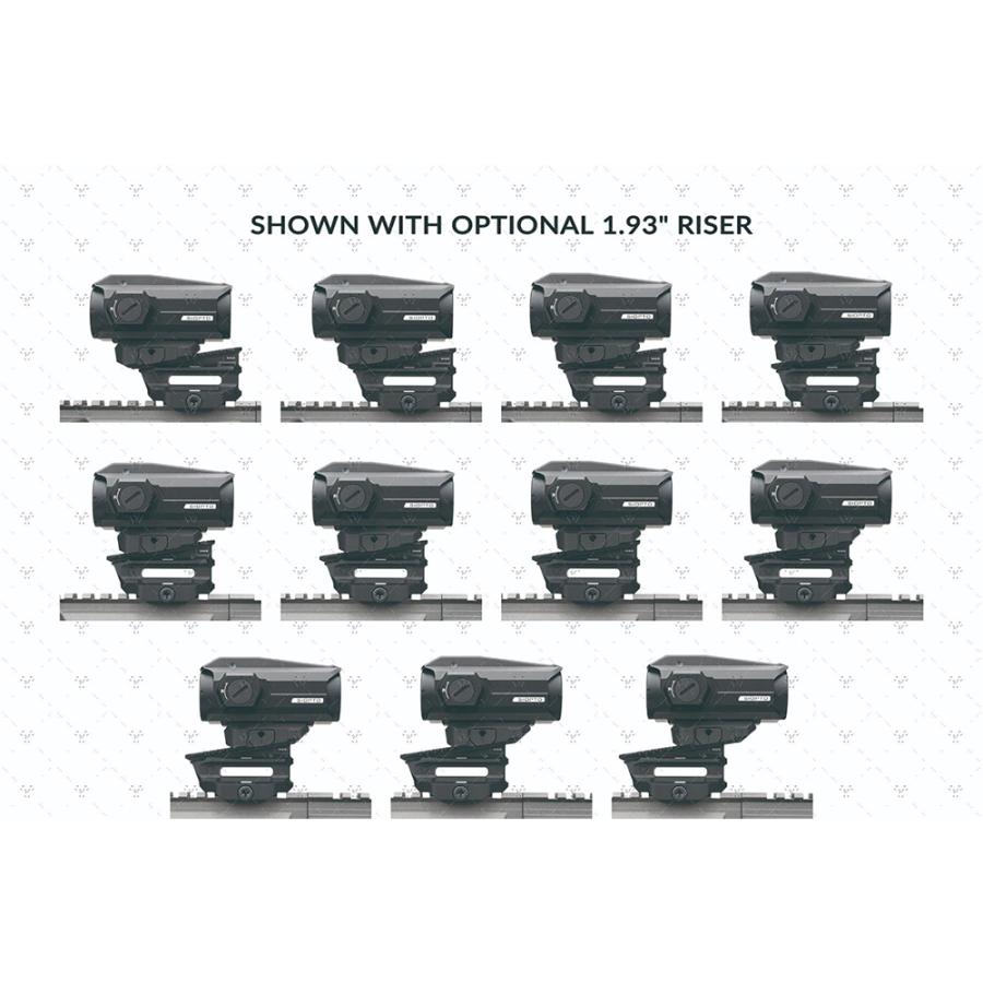 【正規取扱品 実物パーツ】Strike Variable Optic Mount for Aimpoint Micro Standard オプティックマウント【ブラック】の画像