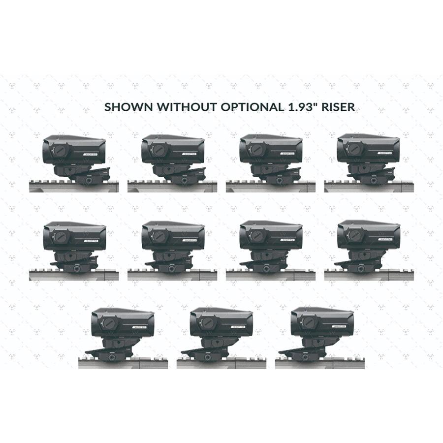 【正規取扱品 実物パーツ】Strike Variable Optic Mount for Aimpoint Micro Standard オプティックマウント【ブラック】の画像