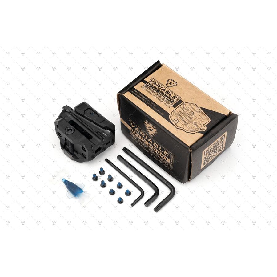 【正規取扱品 実物パーツ】Strike Variable Optic Mount for Aimpoint Micro Standard オプティックマウント【ブラック】の画像