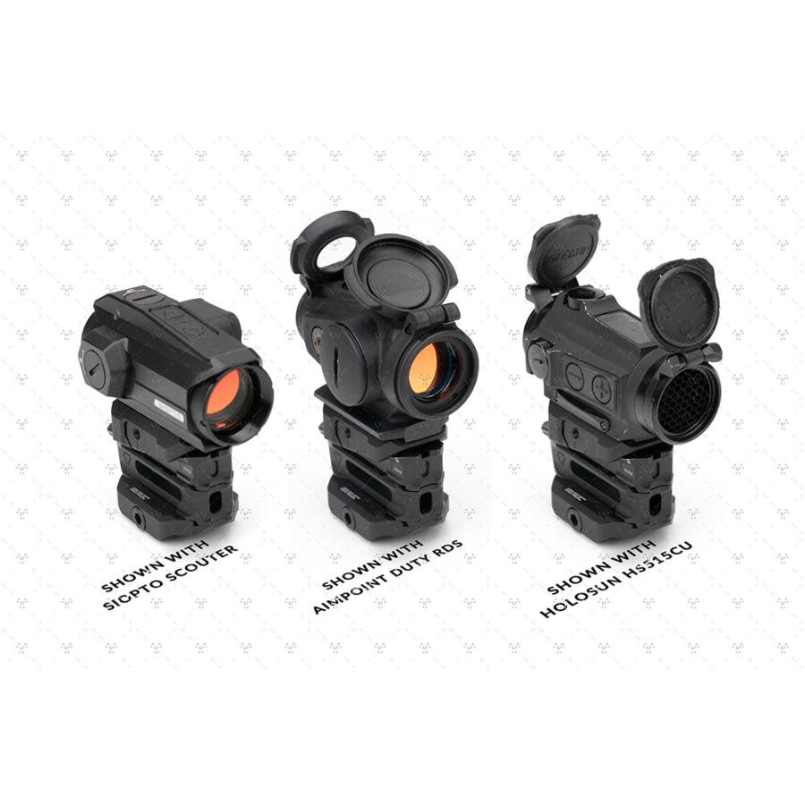 【正規取扱品 実物パーツ】Strike Variable Optic Mount for Aimpoint Micro Standard オプティックマウント【ブラック】の画像