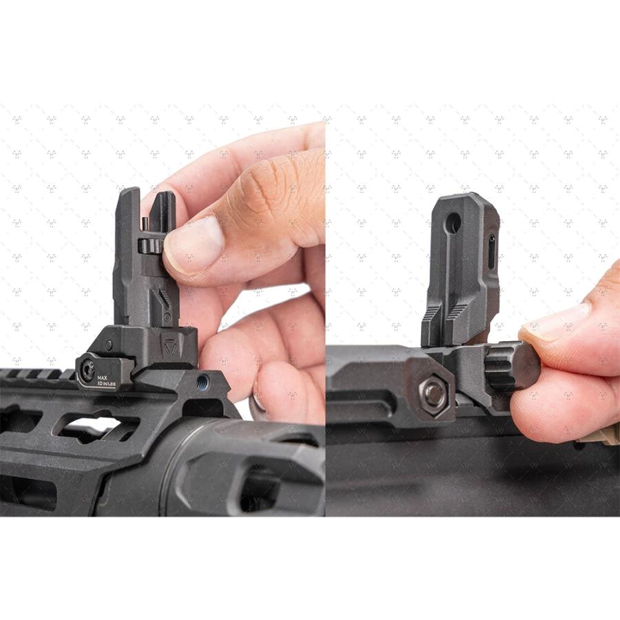 Strike Polymer Backup Sights バックアップサイト【ブラック
