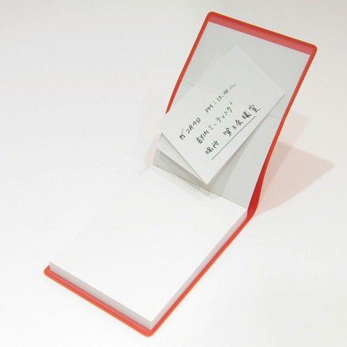 A7カバー付メモ ノベルティ 名入れ 販促品 記念品 まとめ買い