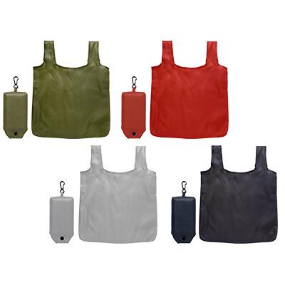 ポケッタブルエコバッグ ノベルティ 名入れ 販促品 記念品 まとめ買い