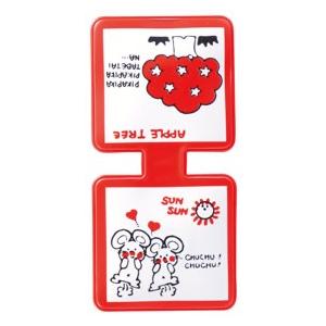 チャーミーレトロ マグネットクリップ3個組 ノベルティ 販促品 記念品