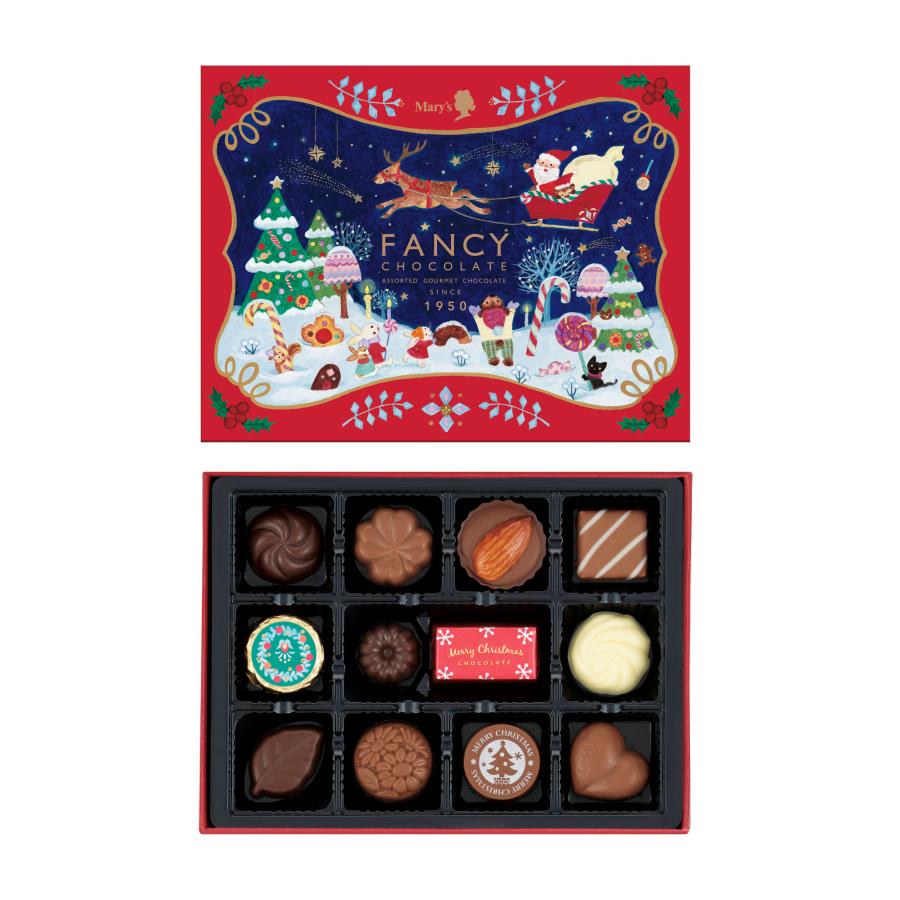 メリーチョコレートクリスマスファンシーチョコレート 20個セット