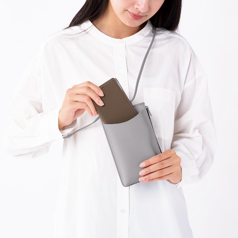 パリューレ スマホショルダーバッグ ノベルティ 名入れ 販促品 記念品