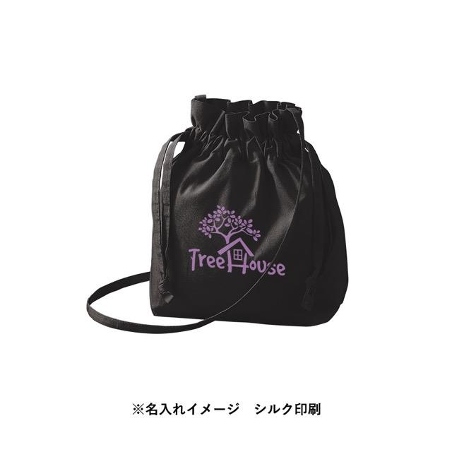 コスメ大好き様♥️オーダーページ③2便になります(’-’*)♪巾着、エコバック オーガニック厚手コットン巾着ショルダーバッグ ブラック
