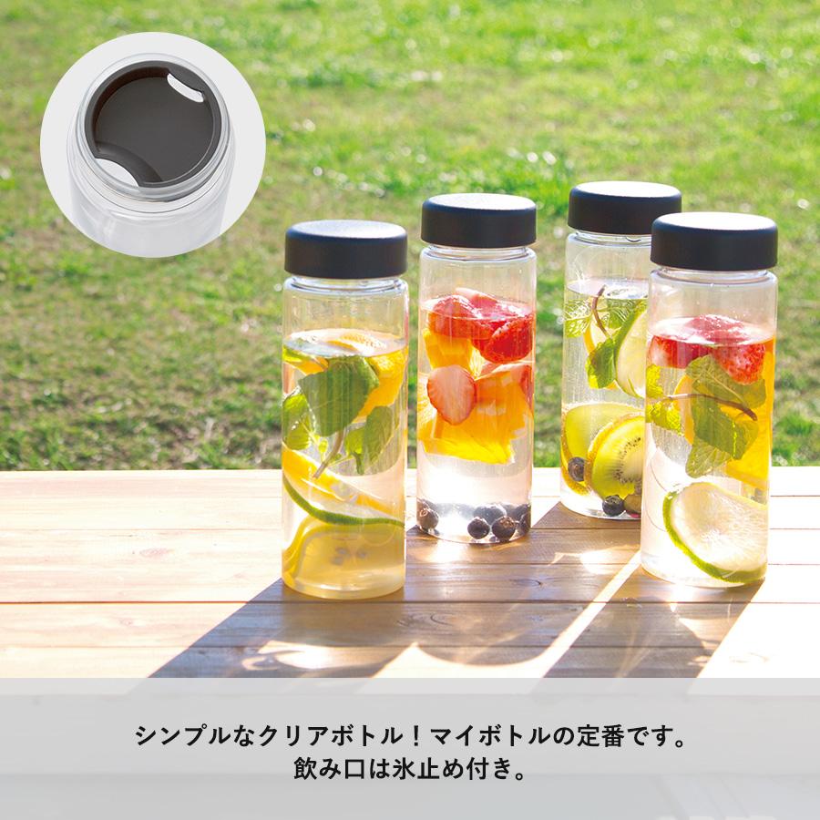 スリムクリアボトル 500ml ノベルティ 名入れ 販促品 記念品