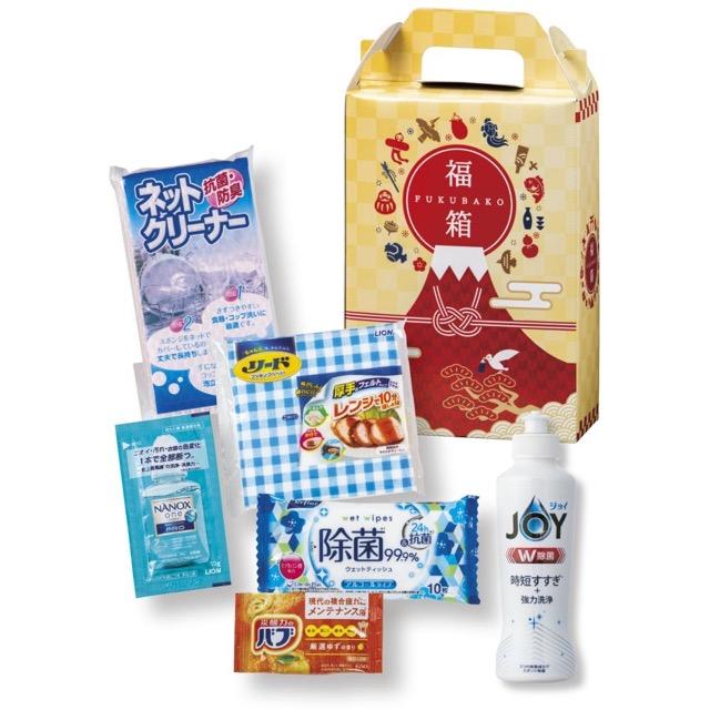 紅富士福箱 暮らしの6点セット 30個 お正月 年末年始 福袋 お年賀 ご  