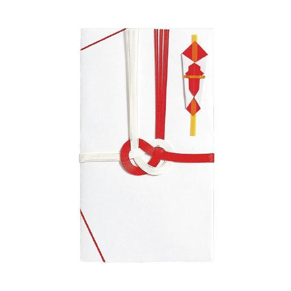 入園入学祝い （まとめ）マルアイ 祝金封 赤白7本斜折 5枚パック（×100セット） 封筒