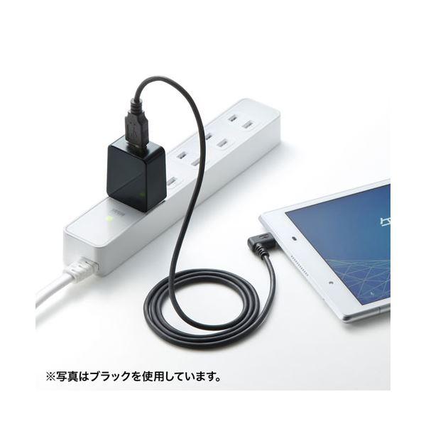 サンワサプライ USB充電器 2A・高耐久タイプ・ホワイト  ACA-IP52W｜l-grace｜02