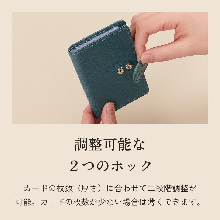 LIB] 手帳型カードケース 本革 撥水 オリジナルレザー メンズ