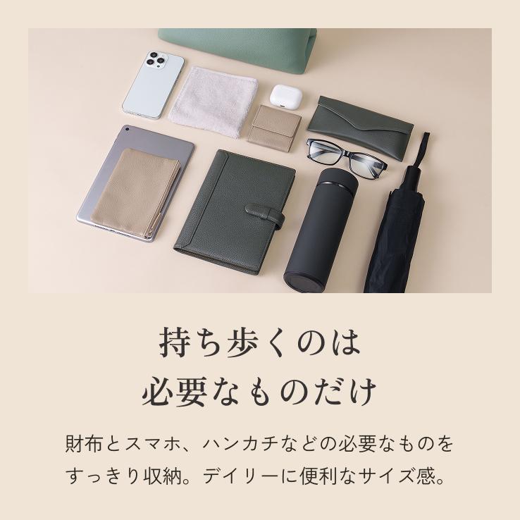 LIB]縦型ショルダーバッグ 本革 斜め掛け レディース メンズ 大容量