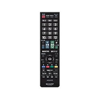 SHARP（シャープ） 010-638-0459 液晶テレビ用 リモコン ブラック系