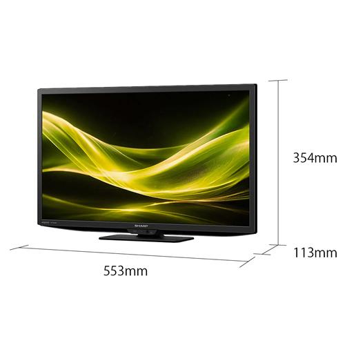 AQUOS 2T-C24GE1 シャープ 24V型 液晶テレビ アクオス GE1ライン