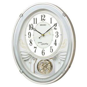 【極美品】SEIKO ウェーブシンフォニー AM258W 掛時計 振り子 音楽 SEIKO（セイコー） AM258W アミューズ掛時計 ウエーブシンフォニー