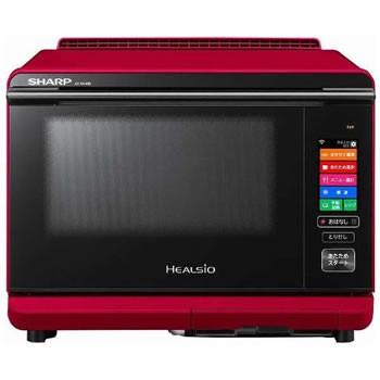 【美品】SHARPウォーターオーブン ヘルシオ AX-AW400-R ヘルシオ AX-AW400-R シャープ 26L ウォーターオーブン (レッド