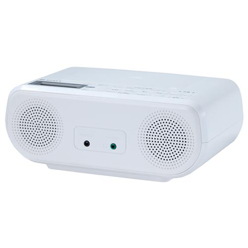 AX-CR30-W 東芝 CDラジオ ホワイト AUREX ワイドFM対応 ラジカセ 声くっきり機能 横型コンパクト_2