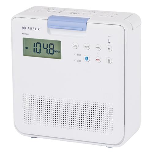 Aurex AX-CRB60-W 東芝 CDラジオ ホワイト AUREX（オーレックス