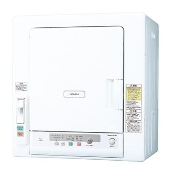 日立（HITACHI） DE-N60HV-W 乾燥6.0kg 衣類乾燥機 ピュアホワイト 