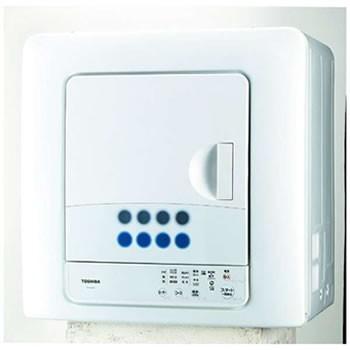 TOSHIBA（東芝） ED-608-W 6.0kg 衣類乾燥機 ピュアホワイト
