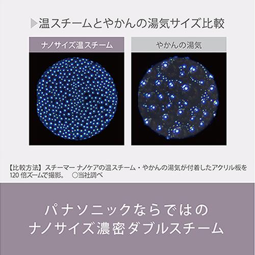 Panasonic（パナソニック） EH-SA70-H スチーマー ナノケア グレージュ
