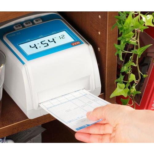 M250627★MAX タイムレコーダー ER-80SUW Amazon.co.jp: マックス タイムレコーダ ER-80S ER90152