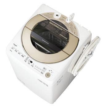 SHARP（シャープ） ES-GV9E-N 洗濯9.0kg 全自動洗濯機 ゴールド系 
