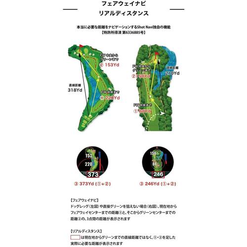 テクタイト EvolvePRO-Touch-W GPSゴルフナビ ショットナビ