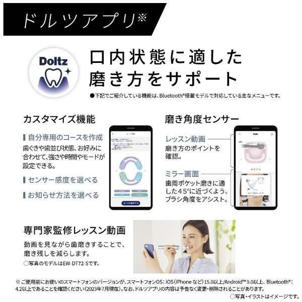 Doltz EW-DT63-S パナソニック 音波振動ハブラシ(電動歯ブラシ) ドルツ