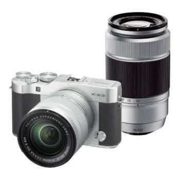 FUJIFILM-X-A3-WZ-S 富士フイルム X-A3ダブルズームレンズキット シルバー｜l-nana