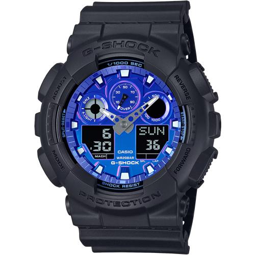 G-SHOCK GA-100FL-1AJF カシオ CASIO GA-100 SERIES アナログデジタル