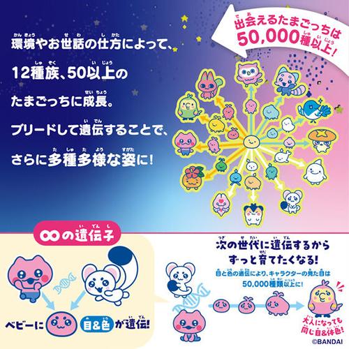 たまごっち H-4582770015775 バンダイ Tamagotchi Paradise - White