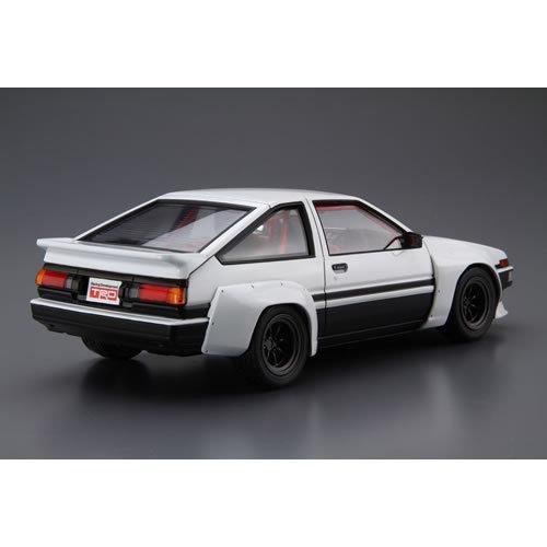 H-4905083058961 アオシマ 1／24 ザ・チューンドカー No.29 TRD AE86トレノ N2仕様 ’85（トヨタ）｜l-nana｜03