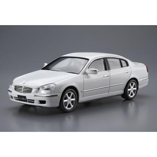 H-4905083061428 アオシマ 1／24 ザ・モデルカー No.125 ニッサン F50 シーマ／プレジデント ’03｜l-nana｜02