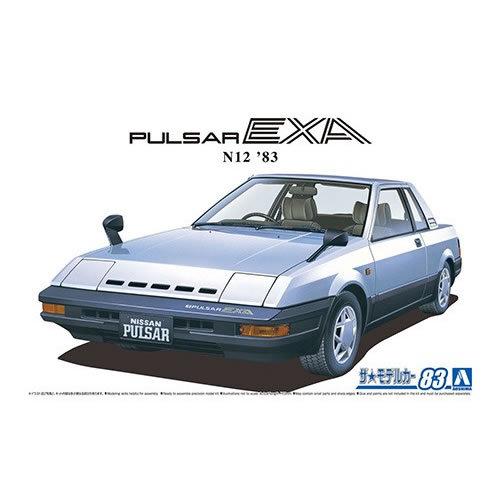 H-4905083062722 アオシマ 1／24 ザ・モデルカー No.83 ニッサン HN12 パルサーEXA ’83｜l-nana