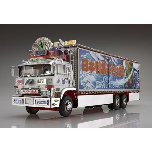 ザ・モデルカー H-4905083066485 アオシマ 1／32 トラック野郎 No.3 一