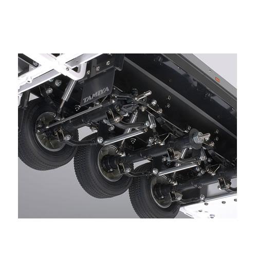 タミヤ（TAMIYA） H-4950344563197 1／14RC トレーラートラック用 3軸