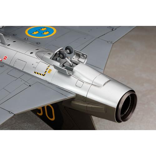ハセガワ H-4967834072411 1/48 J35F/J ドラケン 戦闘機 ハセガワ H-4967834072411 1/48 J35F/J ドラケン 戦闘機