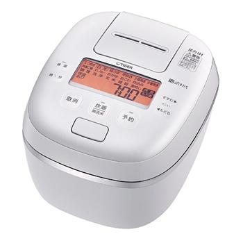 JPI-S100WS タイガー 5.5合炊き 圧力IHジャー炊飯器 炊きたて ご泡火 