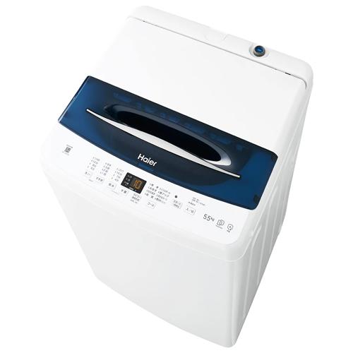 Haier（ハイアール） JW-UD55B-W 5.5kg 全自動洗濯機 ホワイト 洗濯5.5