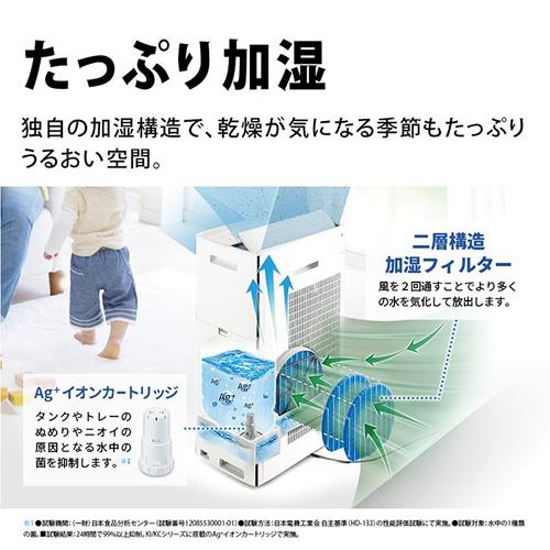SHARP KI-RX70-W シャープ 加湿空気清浄機 プラズマクラスター